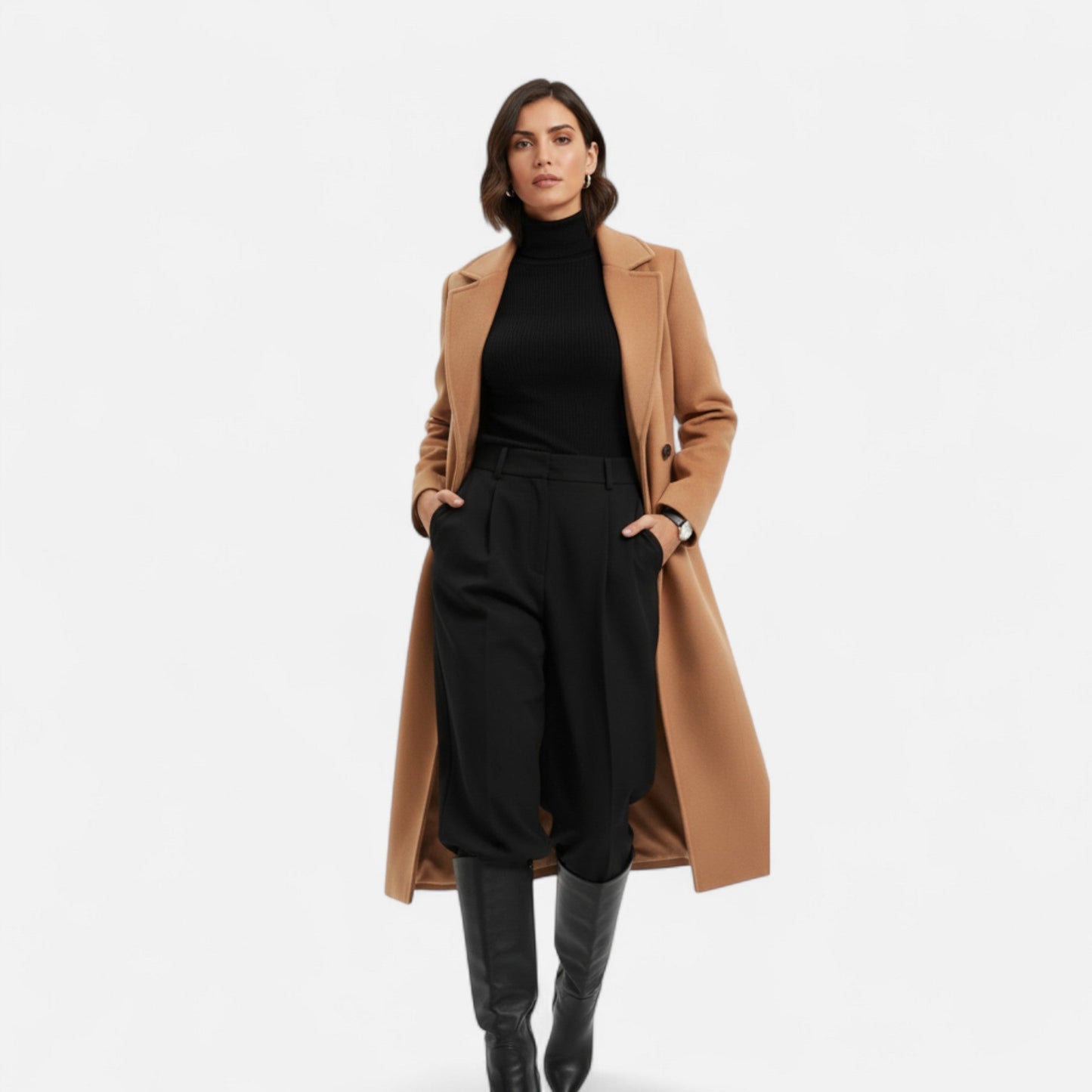 Abrigo Largo de Invierno para Mujer