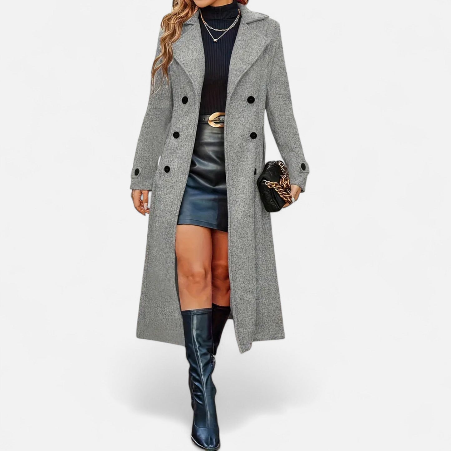 Abrigo Largo de Invierno para Mujer