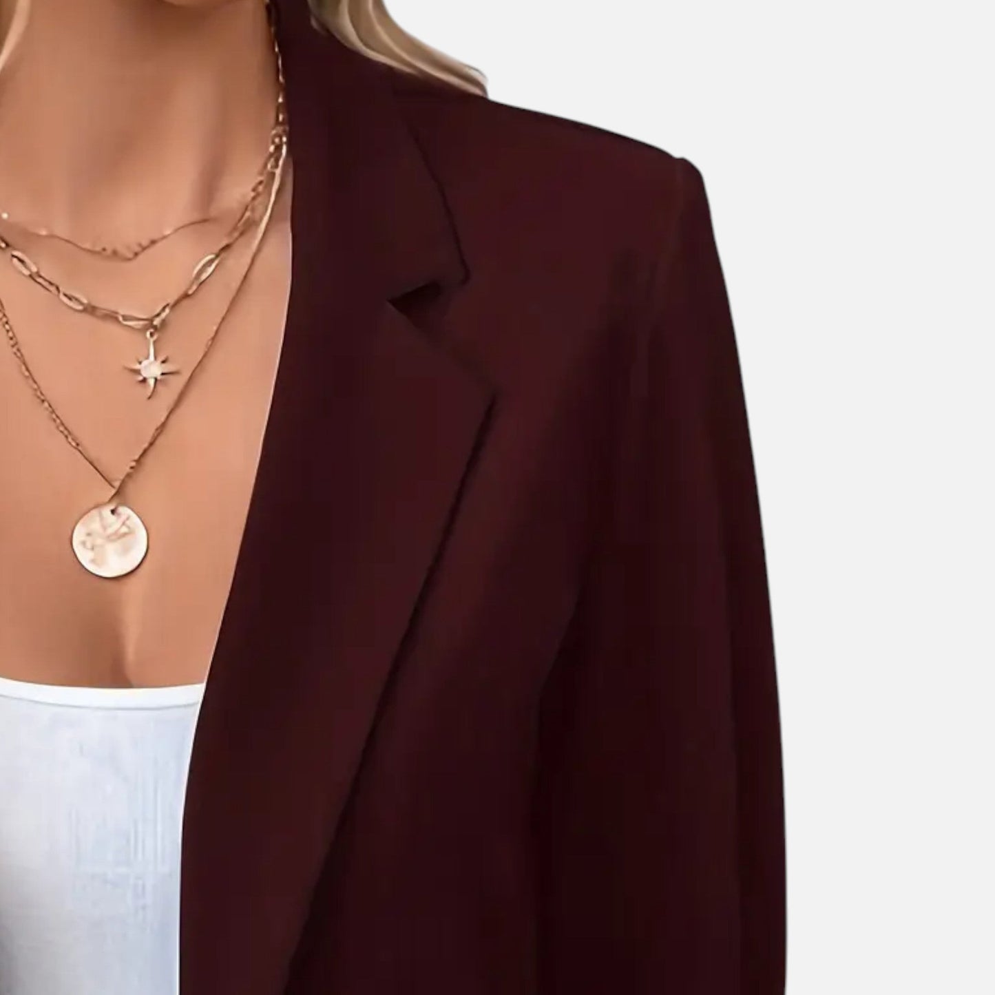 Blazer de Estilo Clásico para Mujer
